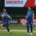 Delhi Capitals posted normal score against Mumbai Indians in IPL summit clash