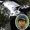 US Golfer Tiger Woods In Surgery After Roll Over Car Crash