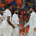 England collapsed in second innings 