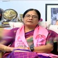 TRS MLC Candidate Vanidevi compares CM KCR with her father Late PV Narasimharao