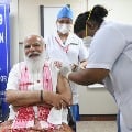 PM Modi took Corona Vaccine in AIIMS