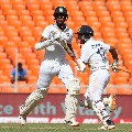 Team India crosses England first innings score