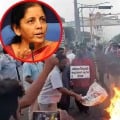 Vizag steel plant workers fires on Nirmala sitharaman answer