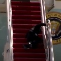 US President Joe Biden stumbles thrice trying to board Air Force One