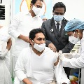 CM Jagan calls for Covid free state after taken corona vaccine first dose