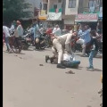 2 Cops Brutally Thrash Indore Man 