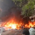 Huge fire accident in Hyderabad