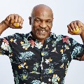 Mike Tyson lands a knock out punch in AEW wrestling appearance