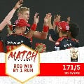 RCB Defeated Delhi by One Run