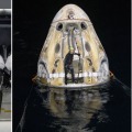 spacex makes first nighttime splash down with astronauts