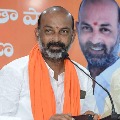 Bandi Sanjay Slaps KCR Over MP Raghurama Arrest