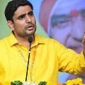 lokesh slams ycp