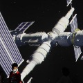 Tianzhou2 cargo spacecraft docks with Chinas space station module