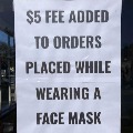 California cafe owner charges customers 5 dollars fee for wearing masks