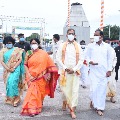 cji visits tirumala