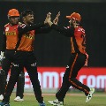 Hyderabad beats Delhi in IPl records first win