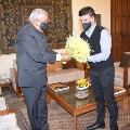 BCCI Chief Sourav Ganguly met West Bengal governor