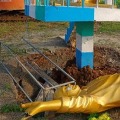 YSR Statue Demolished in Srikakulam Dist