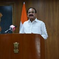 Venkaiah Naidu says he delighted that his wife Usha Naidu is not at all affected by the novel Coronavirus