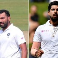 Roit Sharma and Ishant Sharma to miss first two tests