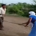 Lady Sarpanch Attack on Liquor Businessman video goes viral