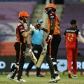 Sunrisers rams into qualifiers two by beating RCB in IPL eliminator