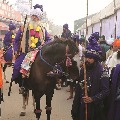 Along the 15 km stretch at Singhu 50 horsemen trot in RDay preparation