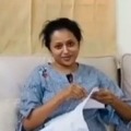 Anchor Suma posts new video of stitching her blouse 