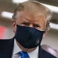 Trump Wears Mask for First Time