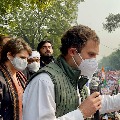 Laws Meant To Finish Farmers Rahul Gandhi Leads Congress Delhi Protest