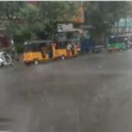 Rain lashes some places in Hyderabad