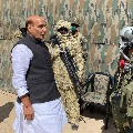 Rajnath Visits Ladakh and interacts with armed forces