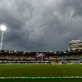 Rain stops fourth day play in Brisbane test 