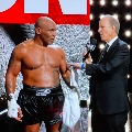 Boxing legend Mike Tyson re entered 