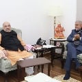 Bengal Governor meets Home Minister in Delhi