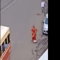 kerala woman helps a man