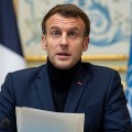 France President Emmanuel Macron tests with Corona