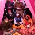 SP recites corona measures at a wedding ceremony in Uttarakhand