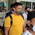 Skipper MS Dhoni arrives Chennai as Super Kings started celebrations