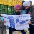 Protesting farmers launch bilingual paper Trolley Times