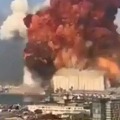 Huge Explosion in Lebanon Capital