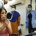 Actress Ramyakrishna attends shooting after a long gap