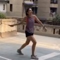 Rakul Preet spotted in Hyderabad while playing Badminton