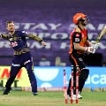 Sunrisers lost to KKR in super over 