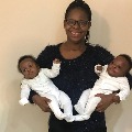 Lady doctor who was induced into coma delivered twins 