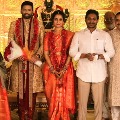 CM Jagan attends Justice Krishna Mohan daughter wedding Mangalagiri