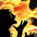 Lady Died in Fire Accident in Tamilnadu