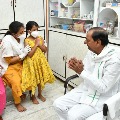 KCR invited us for lunch says Col Santhosh Babu wife Santhoshi