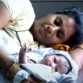Surpanch candidate gives birth to a baby after casting her vote