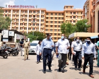 CS Somesh Kumar visits Gandhi Hospital